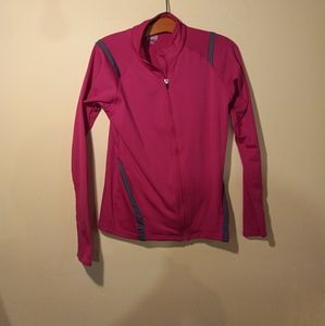 Women's Augusta Zip Up Workout Top.